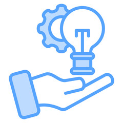 Invention  Blue Icon