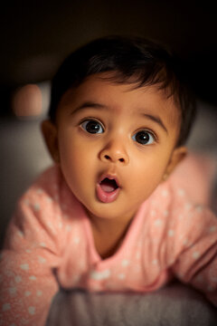 Indian Baby Girl Surprise