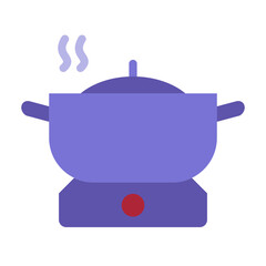 Cooker Vector Design Icon Style