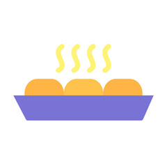 Baking Tray Vector Design Icon Style