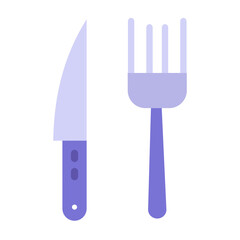 Cutlery Vector Design Icon Style