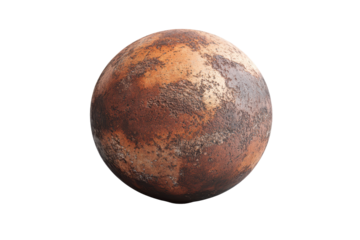 Mars planet illustration isolated image perfect for space travel concepts or educational classroom materials