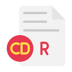 CDR Vector Design Icon Style