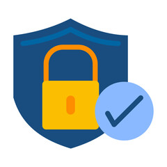 Secure Vector Design Icon Style