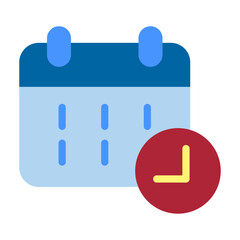 Schedule Vector Design Icon Style