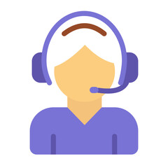 Customer Vector Design Icon Style