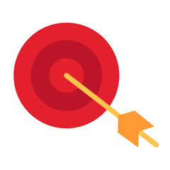 Target Vector Design Icon Style