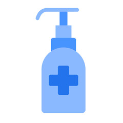 Hand Sanitizer Vector Design Icon Style