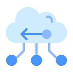 Network Vector Design Icon Style