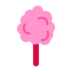 Cotton Candy Vector Design Icon Style
