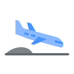 Landing Vector Design Icon Style