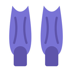 Fins Vector Design Icon Style