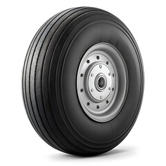Obraz premium High-Quality Aircraft Tire Durable, Reliable Aviation Wheel