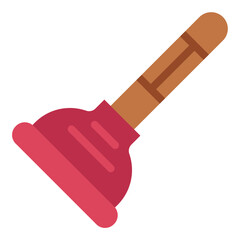 Plunger Vector Design Icon Style