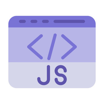 Javascript File Vector Design Icon Style