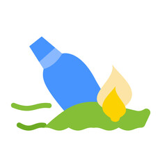 Waste Vector Design Icon Style