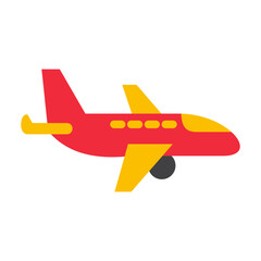 Fototapeta premium Monoplane Vector Design Icon Style