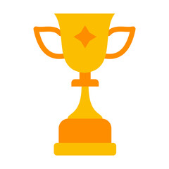 Trophy Vector Design Icon Style