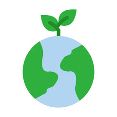 Earth Day Vector Design Icon Style