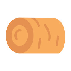 Hay Bale Vector Design Icon Style