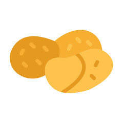 Potatoes Vector Design Icon Style