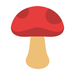 Mushroom Vector Design Icon Style