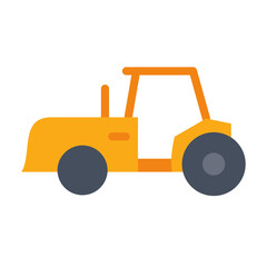 Road Roller Vector Design Icon Style