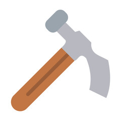 Hammer Vector Design Icon Style
