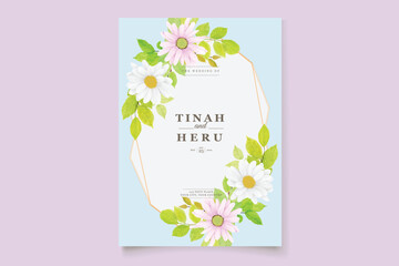 watercolor sunflower frame background