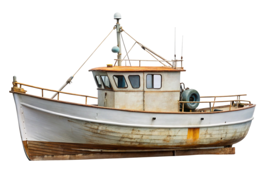 old fishing boat