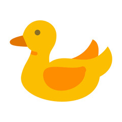 Duck Toy Vector Design Icon Style
