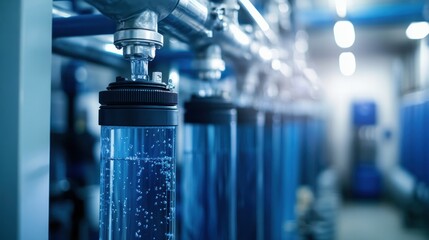 Water Purification System: Industrial Water Treatment Facility