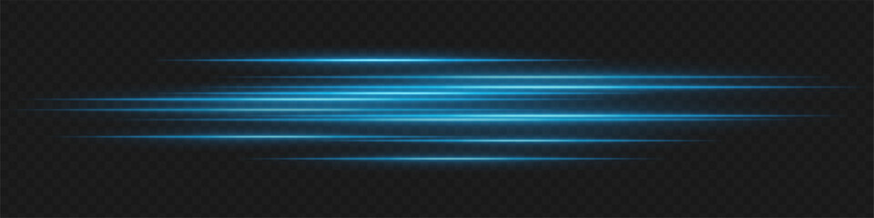 Blue glowing lines extending rightward convey data flow, speed, and futuristic movement within high-tech digital interfaces.