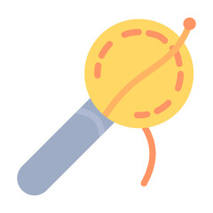 Threader Vector Design Icon Style