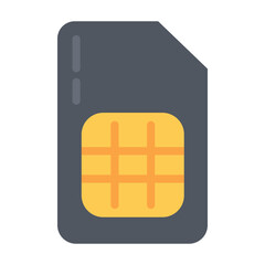 Sim Card Vector Design Icon Style