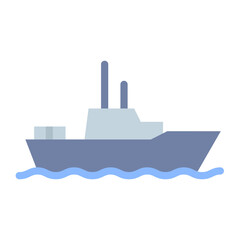 Army Mortar Vector Design Icon Style