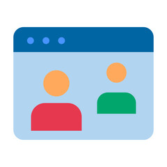 Page Visitors Vector Design Icon Style