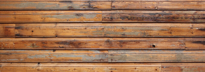 Obraz premium Horizontal background of wooden paneling 