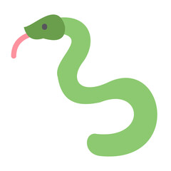 Snake Vector Design Icon Style