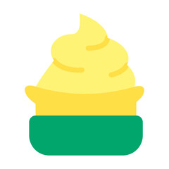 Barber Foam Vector Design Icon Style