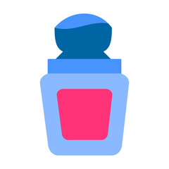 Fototapeta premium Makeup Container Vector Design Icon Style