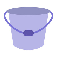 Bucket Vector Design Icon Style