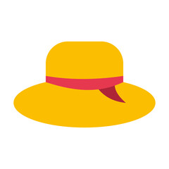 Farming Hat Vector Design Icon Style