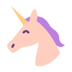 Unicorn Vector Design Icon Style