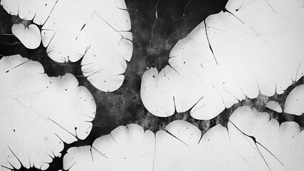 "Wilted Bloom: Grunge Floral Elegance in Weathered Decay"

