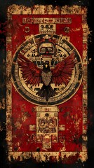 Ancient Mayan Tarot Card