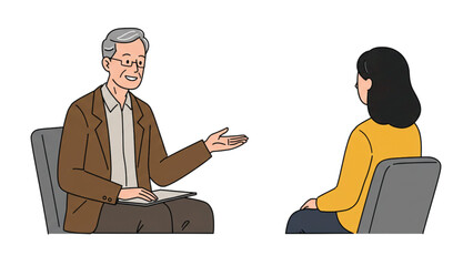 A COUNSELOR PROVIDING COUNSELING SERVICES COUNSELING THERAPY
