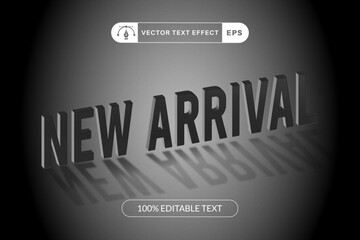 New Arrival Text Effect Fashion Promo Editable