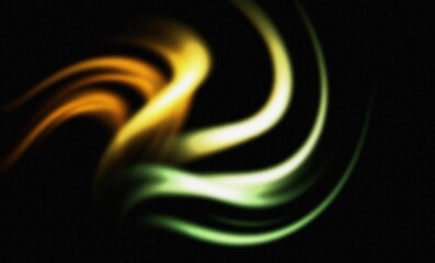 Orange yellow blue grainy gradient shape banner background, abstract glowing color wave vibrant flow, website page header abstract noise effect design