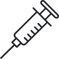 syringe icon vector illustration